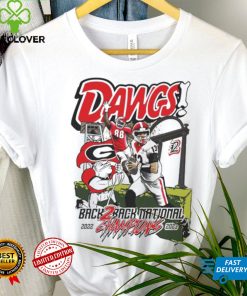 UGA Dawgs Back2Back Champions 2022 2023 Shirt