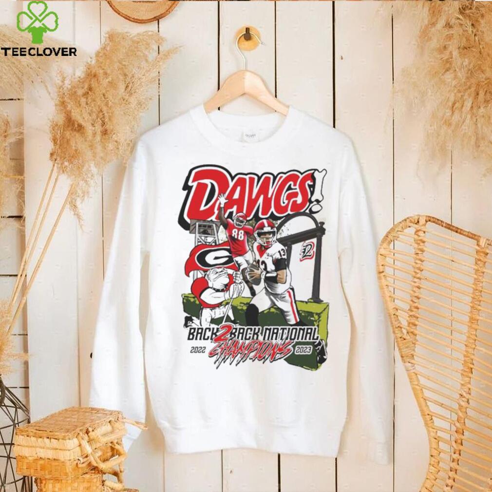 UGA Dawgs Back2Back Champions 2022 2023 Shirt UGA Dawgs Back2Back Champions 2022 2023 Shirt
