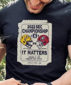 UGA Vs. LSU SEC Championship Bound 2022 Shirt