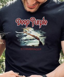 Deep Purple Stormbringer 1974 Vintage Unisex Black Cotton T Shirt