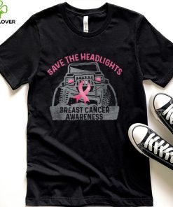 Save The Headlights Breast Cancer Awareness T Shirt1