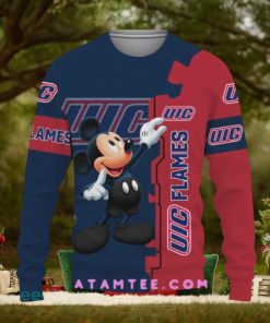 UIC Flames Basketball Sweater