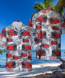 UK Double Decker Bus Summer Aloha Summer Aloha Hawaiian Shirt