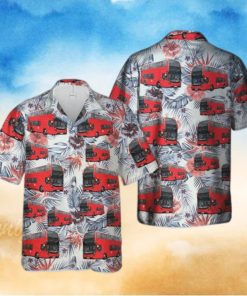 UK Double Decker Bus Summer Aloha Summer Aloha Hawaiian Shirt