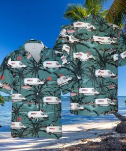 UK Mail Van Summer Aloha Hawaiian Shirt