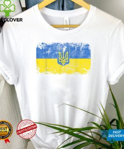 UKRAINE Flag Vintage _ Men Women Kids _ UKRAINE T Shirt