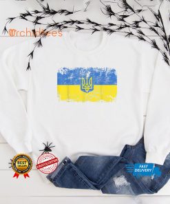 UKRAINE Flag Vintage _ Men Women Kids _ UKRAINE T Shirt