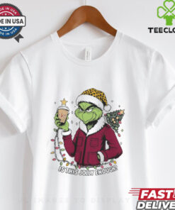 ULM Warhawks x Santa Grinch Is This Jolly Enough Merry Christmas Shirt