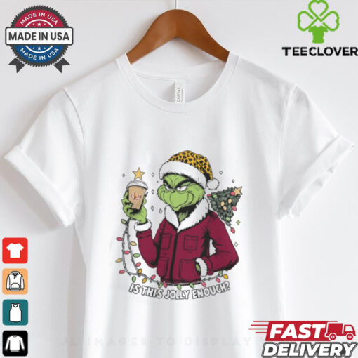 ULM Warhawks x Santa Grinch Is This Jolly Enough Merry Christmas Shirt