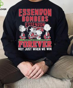 AFL Essendon Bombers Forever Not Just When We Win T Shirt