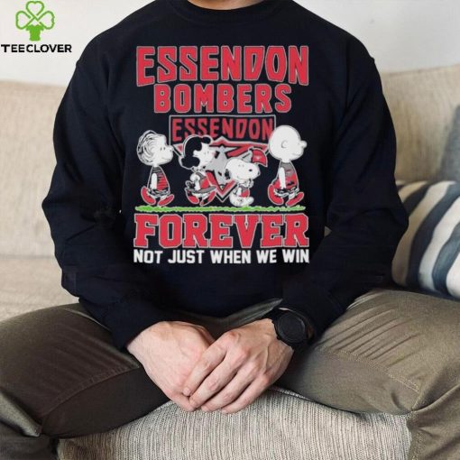 AFL Essendon Bombers Forever Not Just When We Win T Shirt