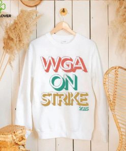 Wgastrikeshirts Store Wga On Strike 2023 Hooded Sweatshirt