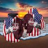 UMass Minutemen NCAA US Flag 3D Printed Hoodie