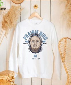 UNC Basketball Brady Manek Prairie Bird Tee Shirt
