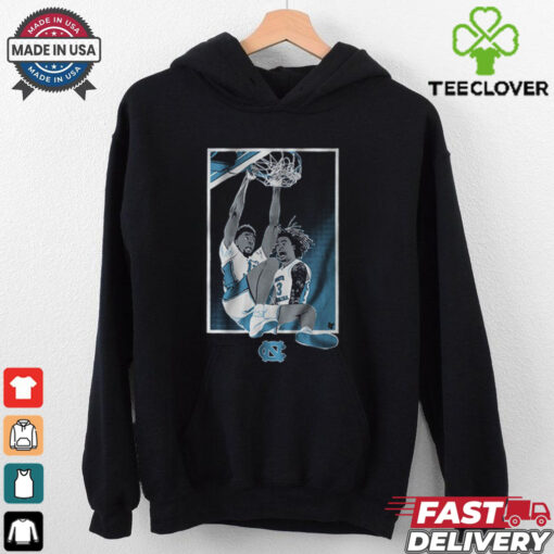 UNC Basketball Jalen Washington & Elliot Cadeau T Shirt