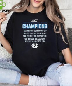 UNC Tar Heels 33X ACC Men’s Basketball Regular Season Champions shirt