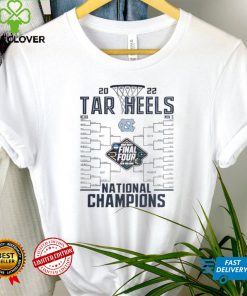 UNC Tar Heels Men’s Basketball National Champions Bracket shirt