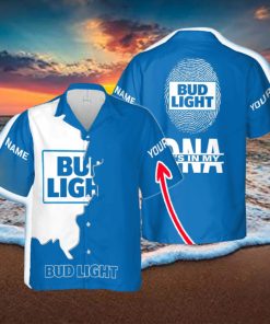 Bud Light Surf Custom Name Design Hawaiian Shirt For Men And Women Gift Beach