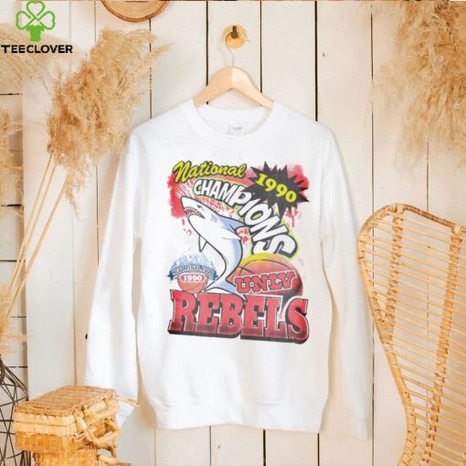 UNLV Nevada Las Vegas Rebels NCAA National Champions 1990 vintage shirt