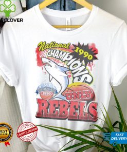 UNLV Nevada Las Vegas Rebels NCAA National Champions 1990 vintage shirt