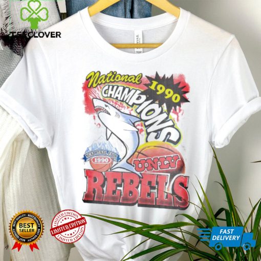UNLV Nevada Las Vegas Rebels NCAA National Champions 1990 vintage shirt
