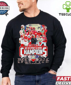 UNLV Rebels 2024 Art of Sport LA Bowl champions score shirt
