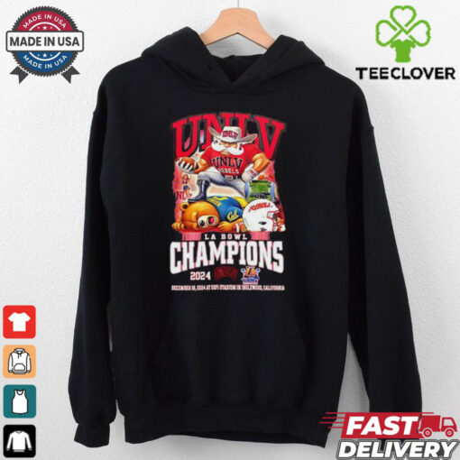 UNLV Rebels LA Bowl Champs 2024 Beat California Golden T Shirt Bears Mascot Unisex