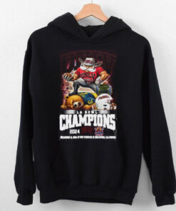 UNLV Rebels LA Bowl Champs 2024 Fan Celebration Hoodie T Shirt