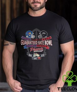 UNLV Rebels vs Kansas Jayhawks Blue 84 Unisex 2023 Guaranteed Rate Bowl Head To Head Helmet T Shirt 3 UNLV Rebels vs Kansas Jayhawks Blue 84 Unisex 2023 Guaranteed Rate Bowl Head To Head Helmet T Shirt