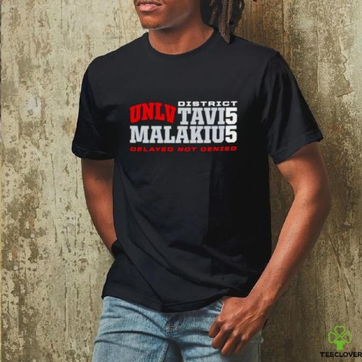 UNLV district 55 Tavis Malakius delayed not denied shirt