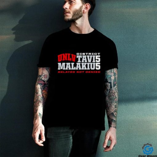 UNLV district 55 Tavis Malakius delayed not denied shirt