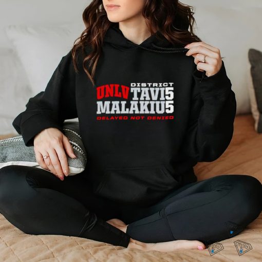 UNLV district 55 Tavis Malakius delayed not denied shirt