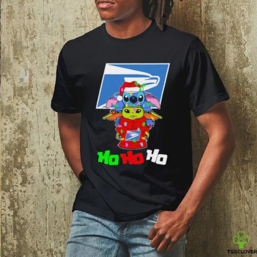 UPSA Santa Stitch and Yoda Ha ha ha Christmas 2023 Shirt