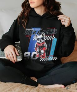 URBAN RACERS by JACK&JONES Black Racer Doggo Print T shirt