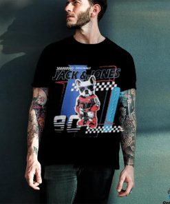 URBAN RACERS by JACK&JONES Black Racer Doggo Print T shirt