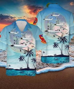 US Air Force 49th Intelligence Squadron RC 135 Hawaiian Shirt Beach Shirt For Men Women