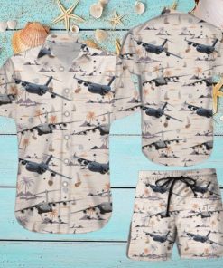 US Air Force Boeing C 17 Globemaster III Hawaiian Shirt, Short Unique Gift