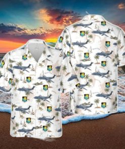 US Air Force Lockheed Martin C 5M Super Galaxy, 349th Air Mobility Wing Hawaiian Shirt Aloha Beach Summer Shirt
