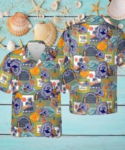 US Air Force Master Sergeant Chief Hawaiian Shirt