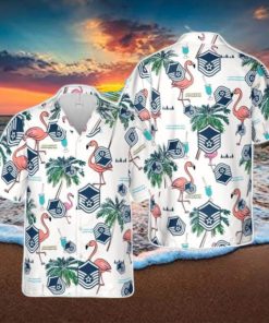 US Air Force Master sergeant Rank Hawaiian Shirt Summer Holiday Gift