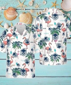 US Air Force Master sergeant Rank Hawaiian Shirt Summer Holiday Gift