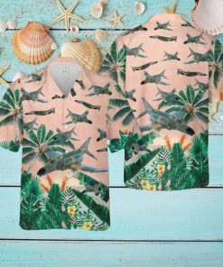 US Air Force McDonnell Douglas F 4 Phantom II Hawaiian Shirt Summner Vacation Shirt