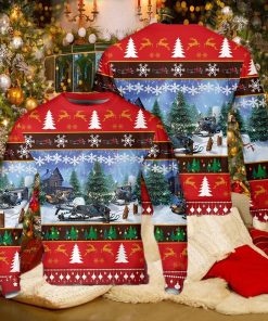 US Arctic Cat Snowmobiles Riot X Ugly Christmas Sweater