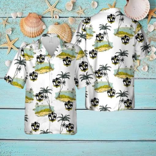 US Army 101st Airborne Division (Air Assault) Band Hawaiian Shirt