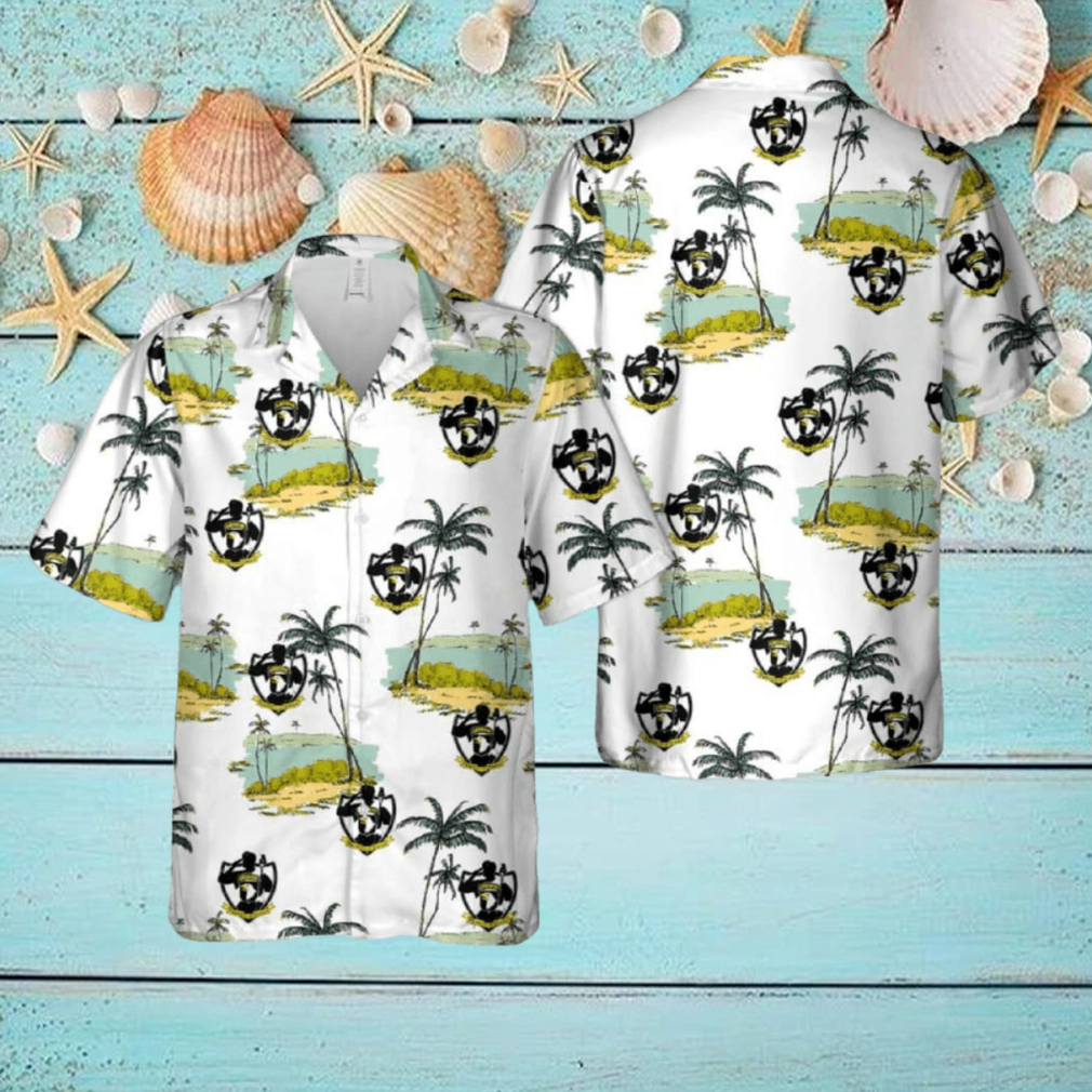 US Army 101st Airborne Division (Air Assault) Band Hawaiian Shirt US Army 101st Airborne Division (Air Assault) Band Hawaiian Shirt