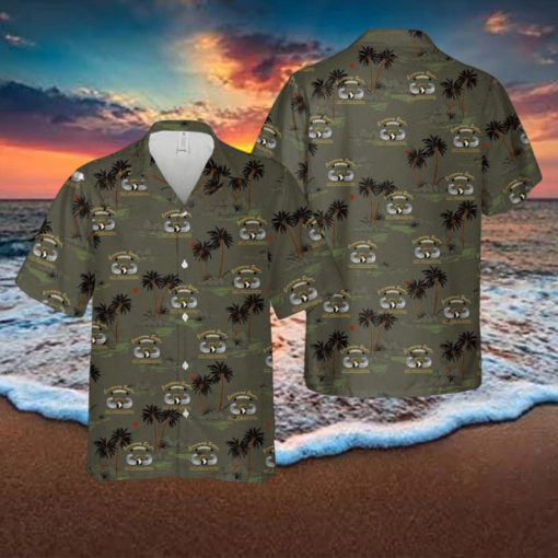 US Army 101st Airborne Division Parachute Demonstration Team – Screaming Eagles Hawaiian Shirt
