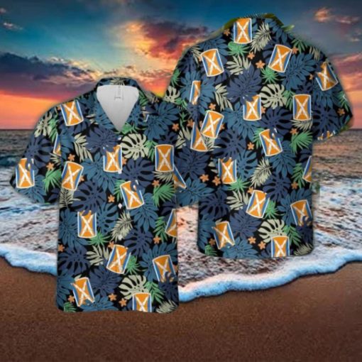 US Army 106th Signal Brigade Aloha Hawaiian Shirt US Army Beach Shirt Gift