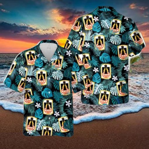 US Army 11th Signal Brigade SSI Aloha Hawaiian Shirt Gift For Summer