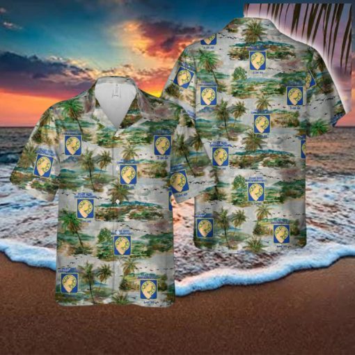 US Army 2 34 Armor Regiment Hawaiian Shirt