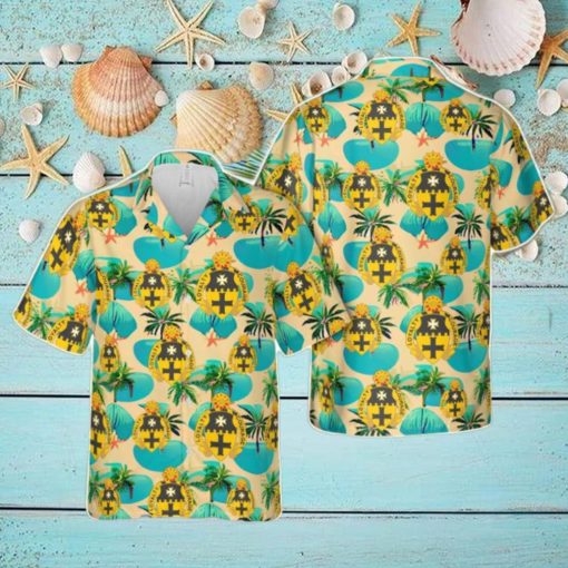 US Army 5th Cavalry Regiment Hawaiian Shirt Holiday Summer Gift